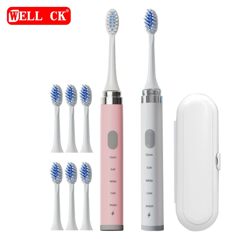 Household Vibrating Adult Electric Toothbrush Soft Hair Male and Female Students Portable Ultra-Waterproof Sonic Charging