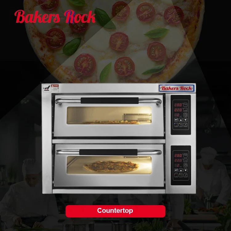 Commercial Equipment Electric Deck Oven Pizza Bakery Countertop Pizza Oven ,Brick Pizza Oven For Sale