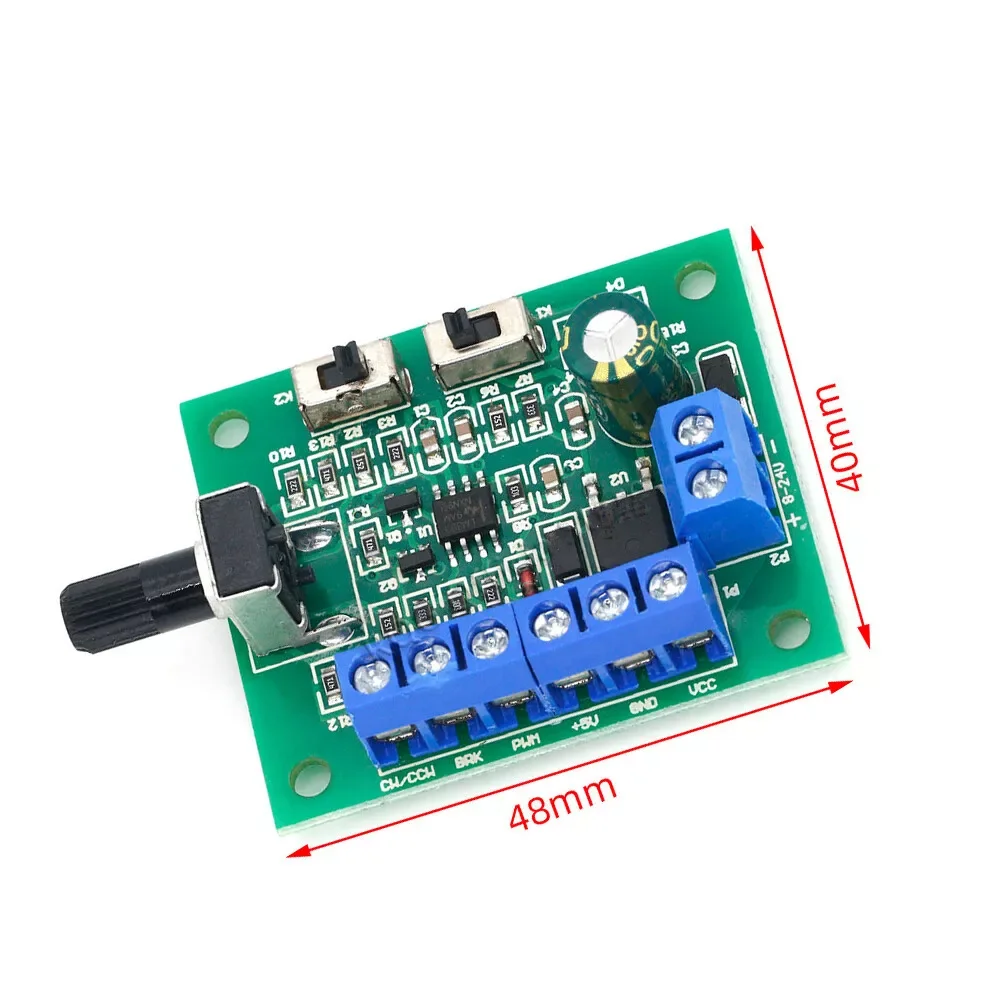 DC8-24V Brushless DC Motor Speed Controller PWM Speed Control Board With Driver