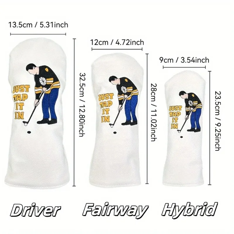 غطاء حماية أرجوحة الجولف؛ ملحقات الجولف؛ قماش PU مقاوم للغبار ومتين يوفر أفضل حماية لنادي الجولف الخاص بك #6