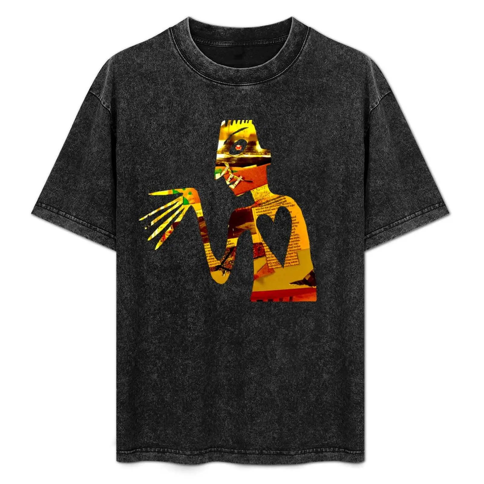 

Collage love T-Shirt Classic Crew Neck Cotton T-Shirt