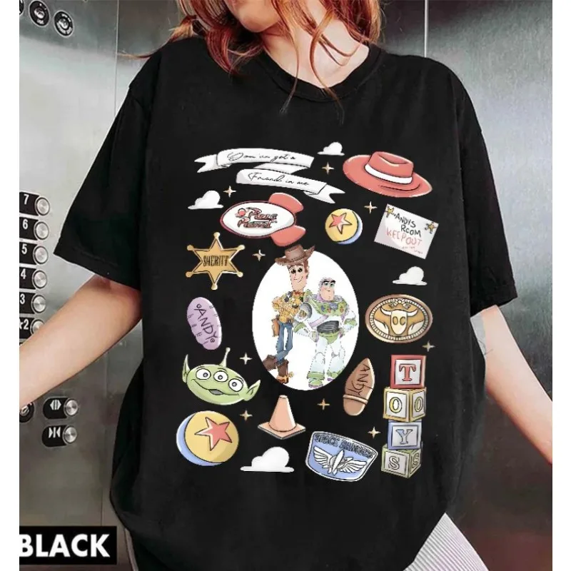 2025 Coquette القوس قصة لعبة تي شيرت لقد حصلت على صديق فيي الطنانة الخفيفة وودي جيسي بو اللمحة قصة لعبة عيد ميلاد تي شيرت