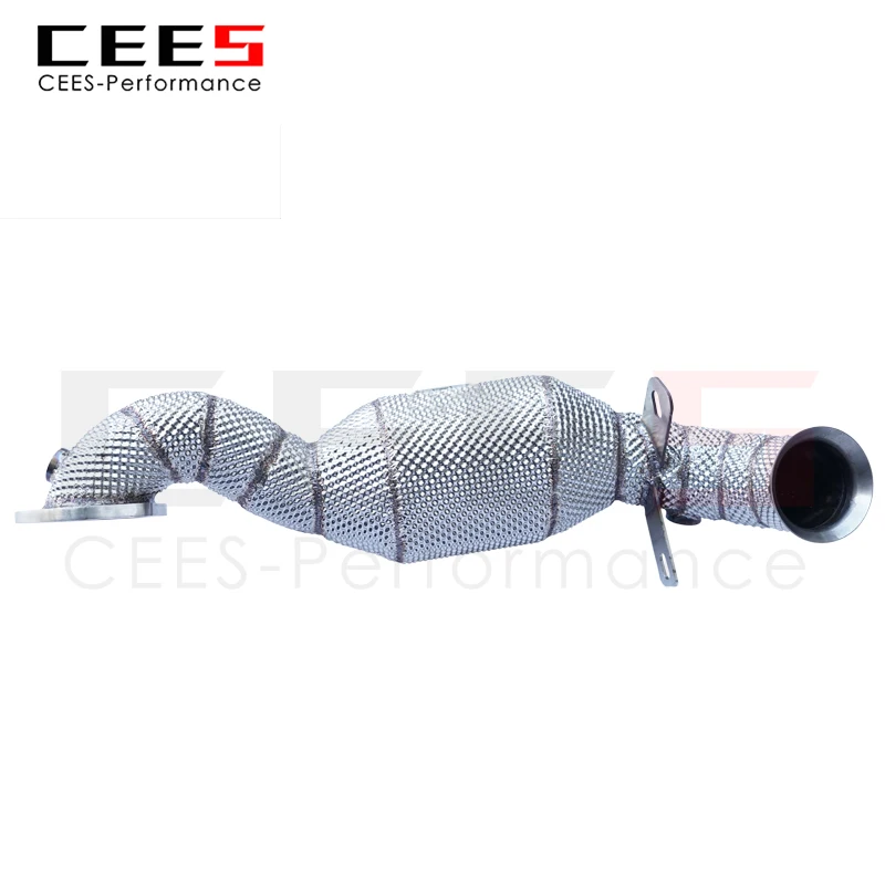 CEES Exhaust System For BMW MINI R56 Headers With Catalyst Test Pipe Converter High Flow Catted Exhaust Downpipe Car Accessories