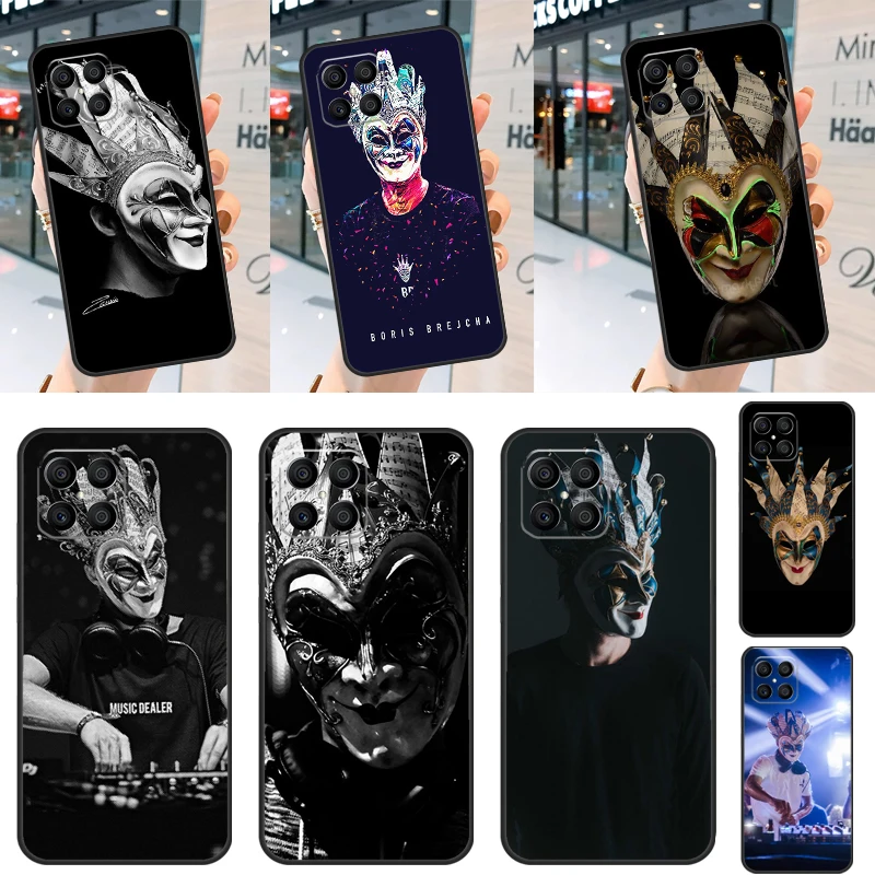 Boris Brejcha DJ Bumper For Huawei P30 P60 Pro P20 P40 P50 P Smart Z Nova 5T Honor 70 50 X8 X9a Magic 5 Lite Case