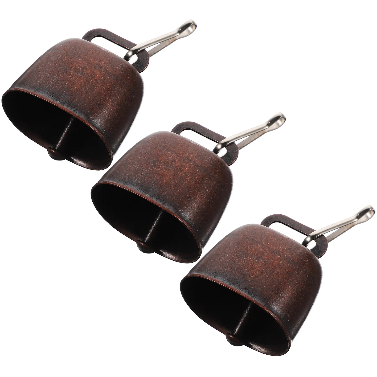 Metal Pet Bell for Dog Cat Cattle Sheep Outdoor Farm Camping Hiking Travel Anti-Lost Warning Loud Crisp Sound Hanging Bell