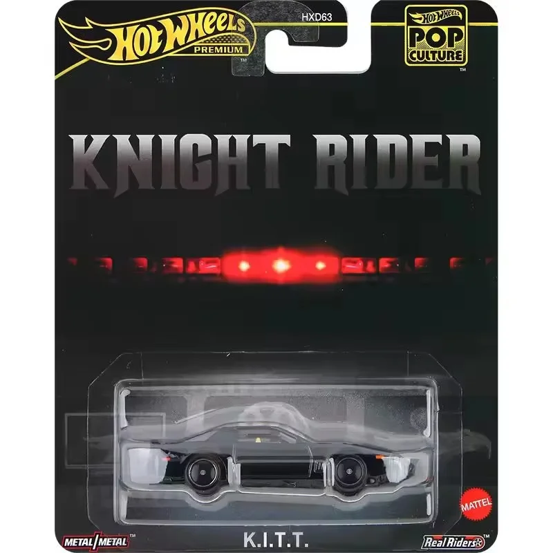 Hot Wheels Knight Rider K.I.T.T. Zwart # 83 Popcultuur K.I.T.T Hxd63 Retro Entertainment K.I.T.T 1/64 Diecast Model Auto Geschenken