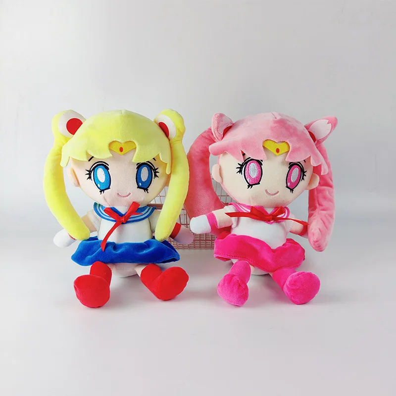 25CM Kawaii Sailord Mond Plüschtier Mond Katze Mond Hase Süßes Mädchen Herz Gefüllt Anime Puppe Geschenk Zuhause Schlafzimmer Dekor Geburtstagsgeschenk – Detail 2