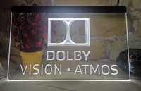 Dolbys vision atmos Display New neon light sign vintage home decor crafts