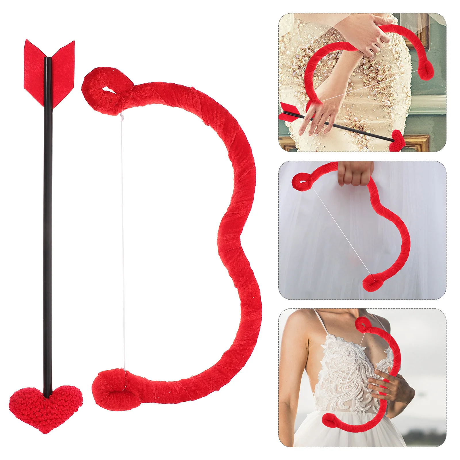 

Mini Cupid Bow Arrow Set Unique Design Cupid Costume Photo Props Valentine Party Supplies Valentine Party Supplies