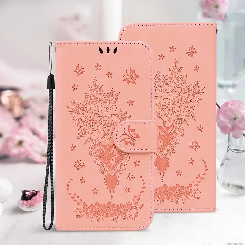 For Tecno Pop 7 Pro Case Flip Wallet Stand Case on For Tecno Pop 8 Pro 5 LTE 5P 4 5 6 Go Phantom X Cases Leather Protect Cover