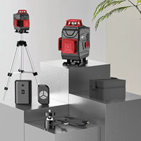 WEIDDW 16 Lines 4D Laser Level Self-Leveling 4x360 Horizontal & Vertical Green Cross Line Professional Laser Level Tools
