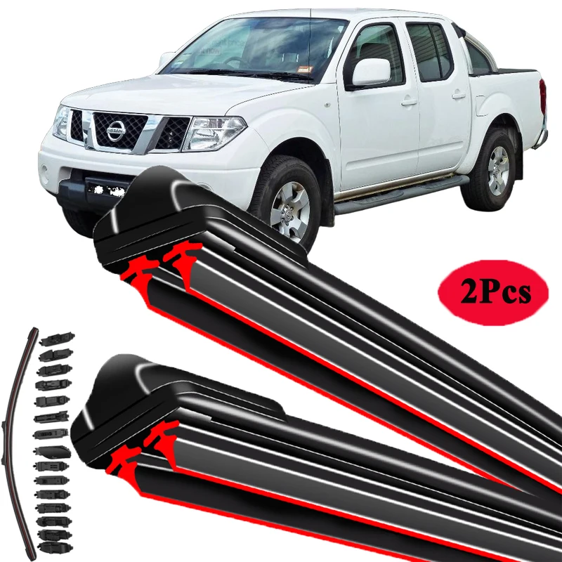 

For NISSAN Frontier 1 2 3 D22 D40 D23 1997-2024 Car Windshield Wiper Blade Front Windscreen Brushes Washer Accessories Window