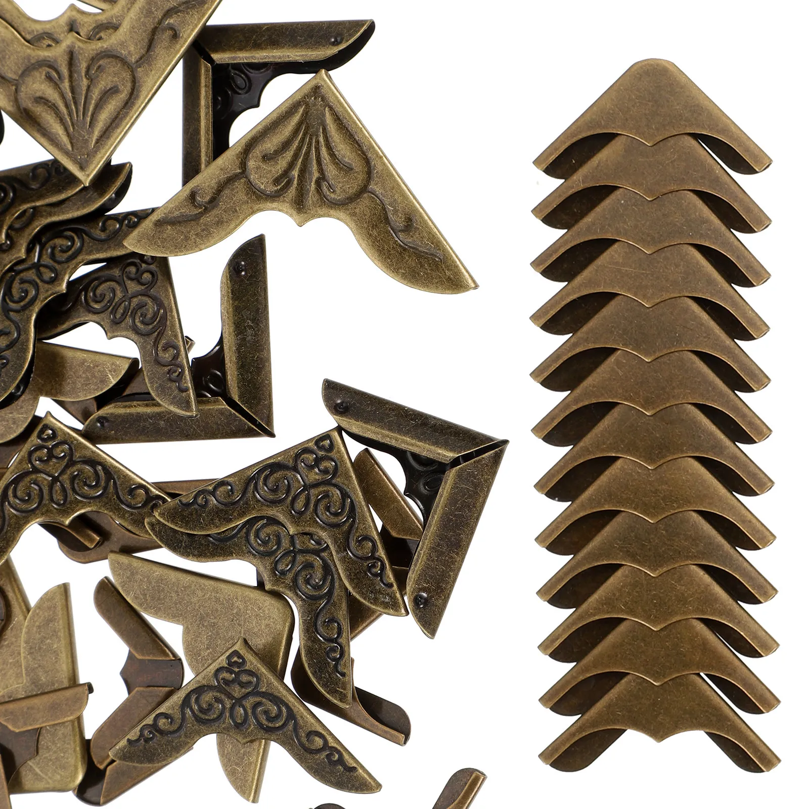 Textile And Sewing Supply - 48pcs Metal Books Corner Protector Durable
