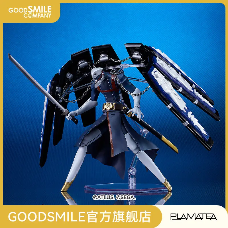 Figura de Anime 100% Original de Good Smile Company, Plamatea Persona 3 Reload Thanatos, Figura de Acción Coleccionable, Serie de Modelos de Juguetes