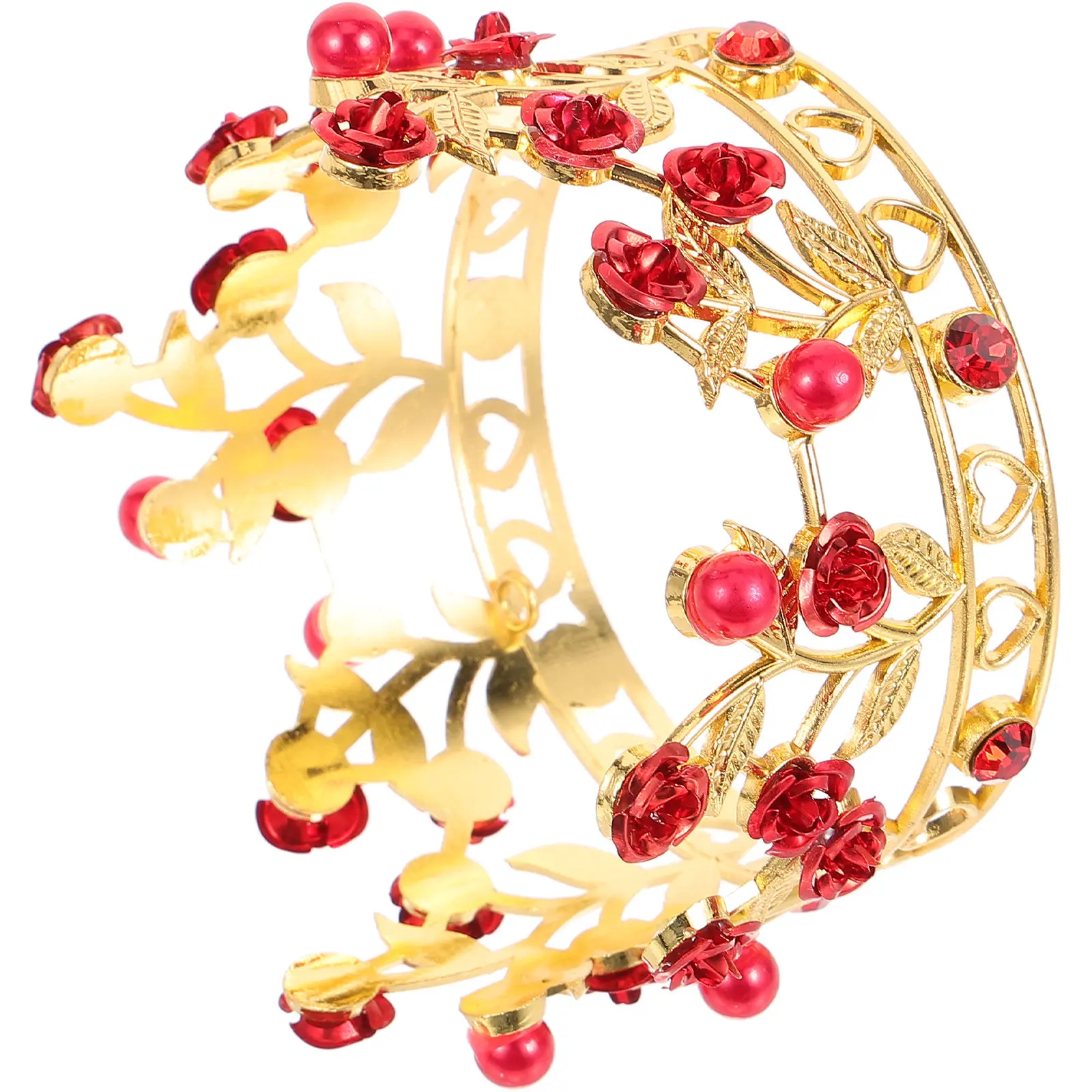 

Роскошная корона в стиле барокко, украшенная стразами, элегантный головной убор для невесты, женщин, девушек, для вечеринок, дней рождения, выступлений, украшение для волос