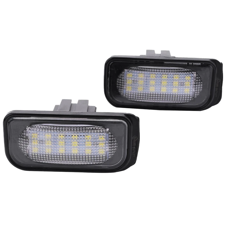 

4X No Error License Plate Light Base For Mercedes-Benz W203 4D Sedan Auto Number Lamp No Hyper Flash