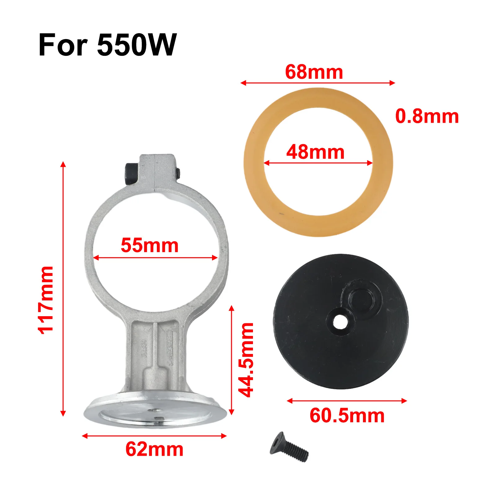 

Kit Piston Ring Assembly Air Compressor Air Pump Accessories Cylinder For Oil-Metal Piston Ring Pressure Plate