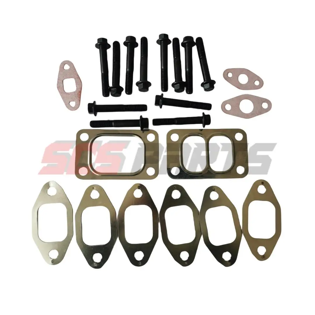 

5266422 , 3927154 , 3929881 , 3905443 , 3901448 , 3944593 Комплект прокладок болтов выпускного коллектора для Dodge Cummins 5.9 12V 89-98