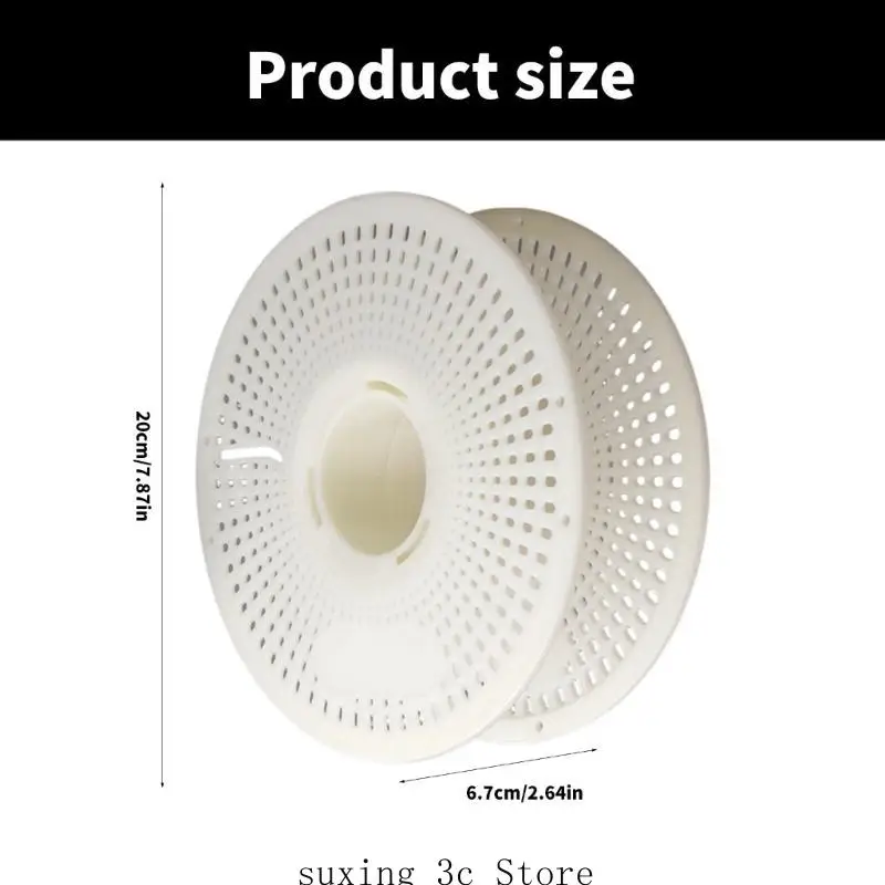 E8BE Innovative abnehmbare Filamentspulen -Reel -Rolle für -Drucker hoher Wirkung resistenter Abs Rack Filamenthalter