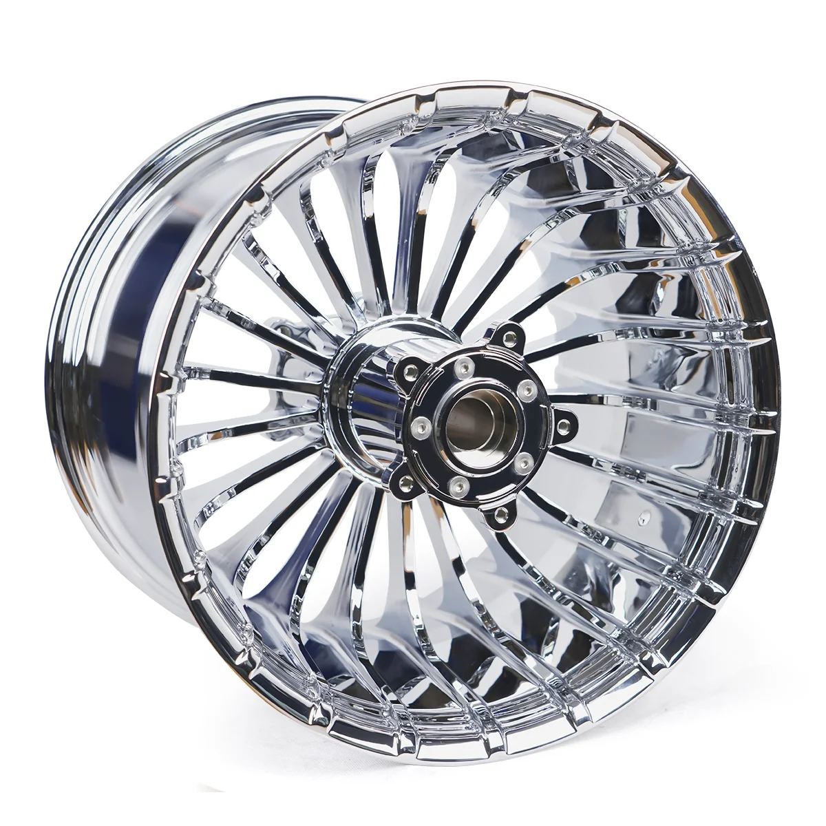 Custom 18x12 Inch Rear Motorcycle Wheels Rims Aluminum Alloy Chrome Plating Rims New Accessories Manufacturing for Harley V-Rod