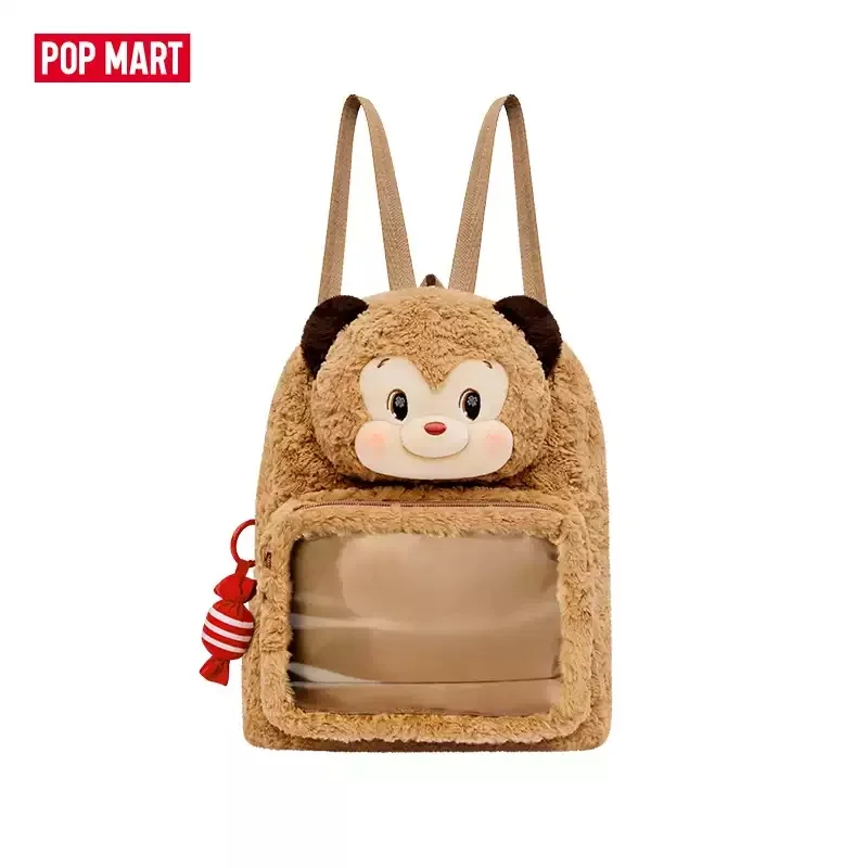 POP MART RiboDiary Forest Gathering Day Series Plush Backpack Blind Box Original Toys Guess Bag Mystery Box Doll Anime Figure