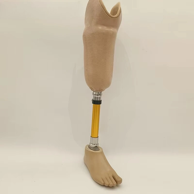 Only components, no receiving chamber-Custom Under-Knee Prosthetics for Amputees
