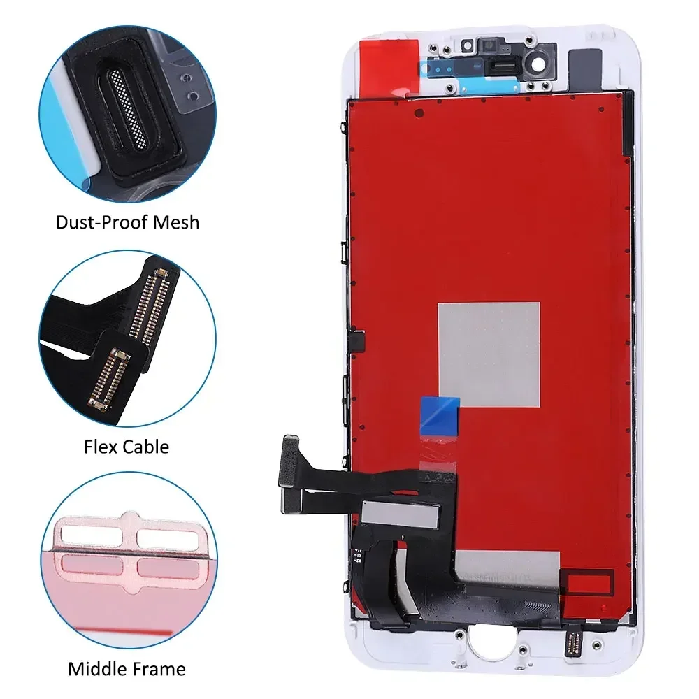 AAAA Grade For iPhone 7 LCD Perfect 3D Touch Screen Digitizer Assembly For iPhone 7 Display Screen Repair Replacement