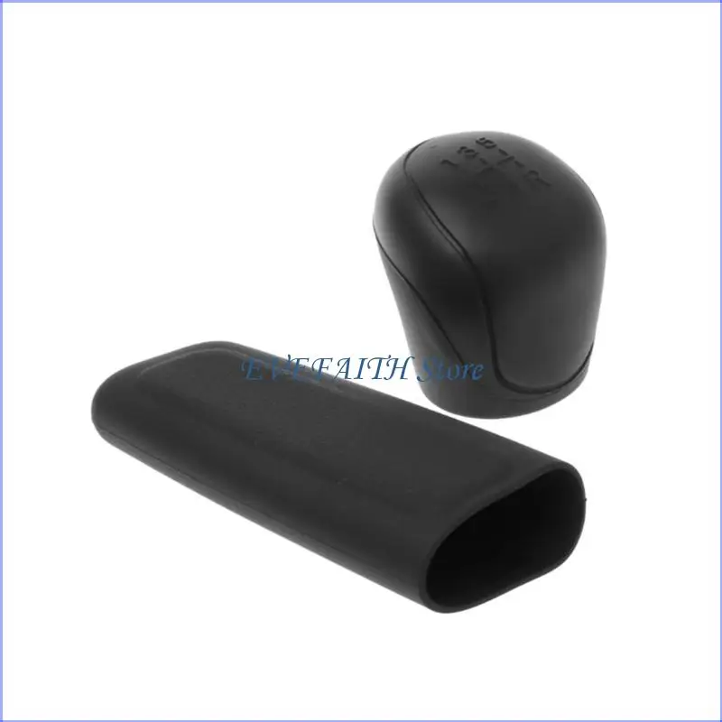 

124B Universal Manual Nonslip Car Gear for Head Shift Knob Silicone Cover Handbrake G