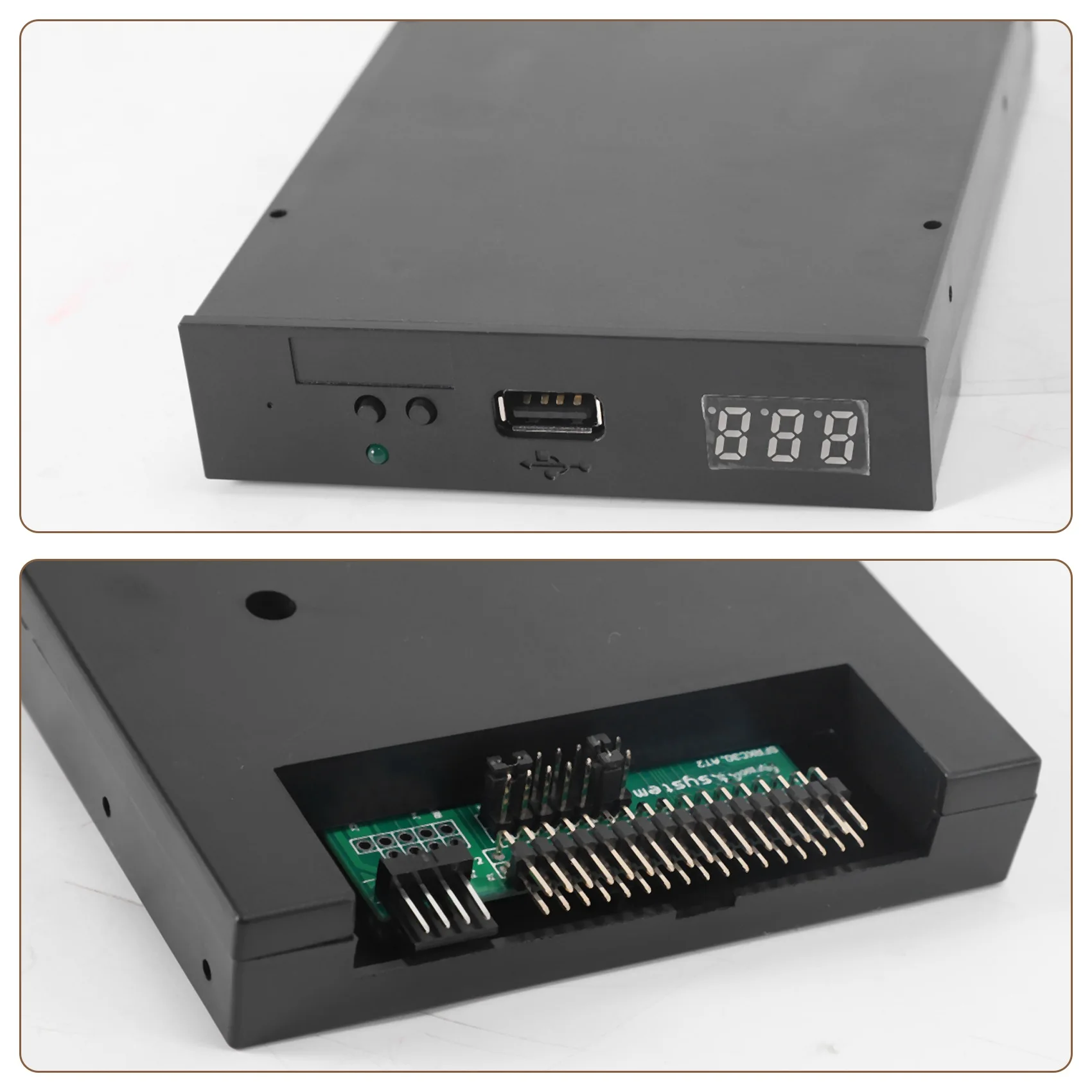 Version Sfr1M44-U100K Black 3.5 Inch 1.44Mb Usb Ssd Floppy Drive Emulator For Yamaha Korg Roland Electronic Keyboard Gotek