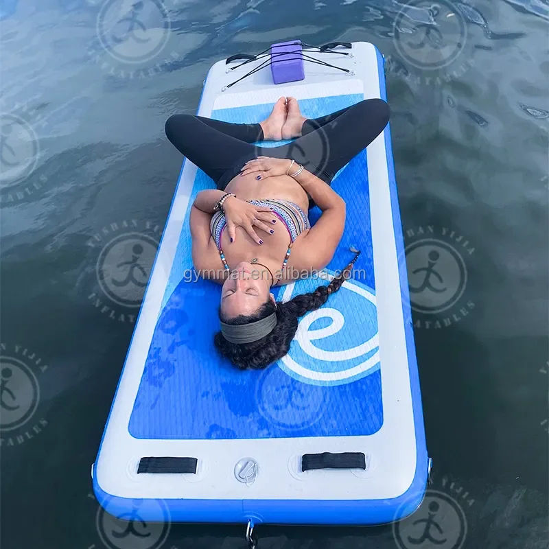 Inflatable Water Yoga Mat For Sport And Yoga Board On Water