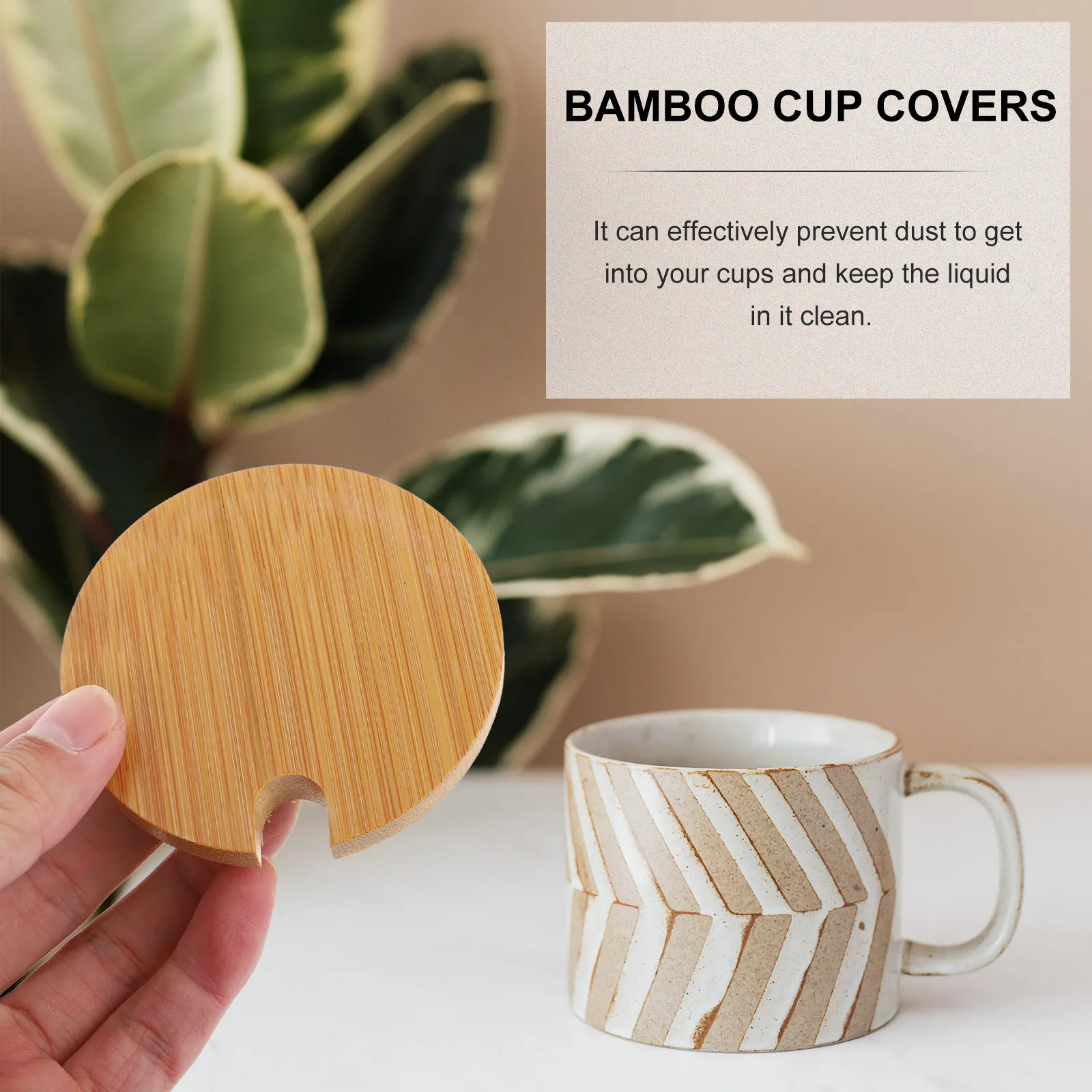 Juego de 5 Tapas de Bambú para Frascos de Especias, Tapas de Madera Premium para Frascos de Vidrio, Recipientes para Especias, Tapas Herméticas, Listas para Regalo