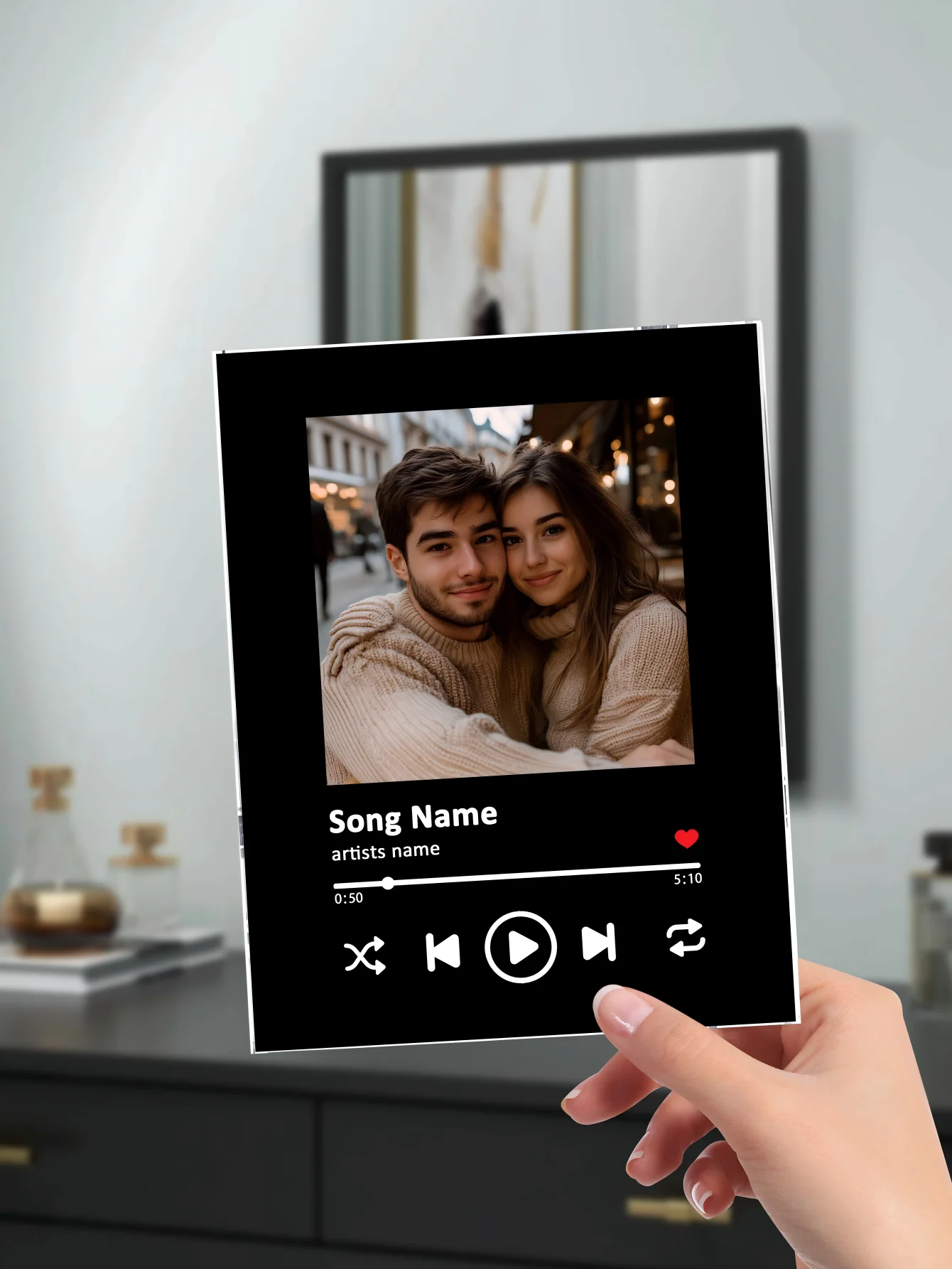 قطعة واحدة من لوحة مخصصة، إطار صورة شخصي، صورة لوحة مخصصة، طباعة لوحة الموسيقى، طباعة ملصق الموسيقى،