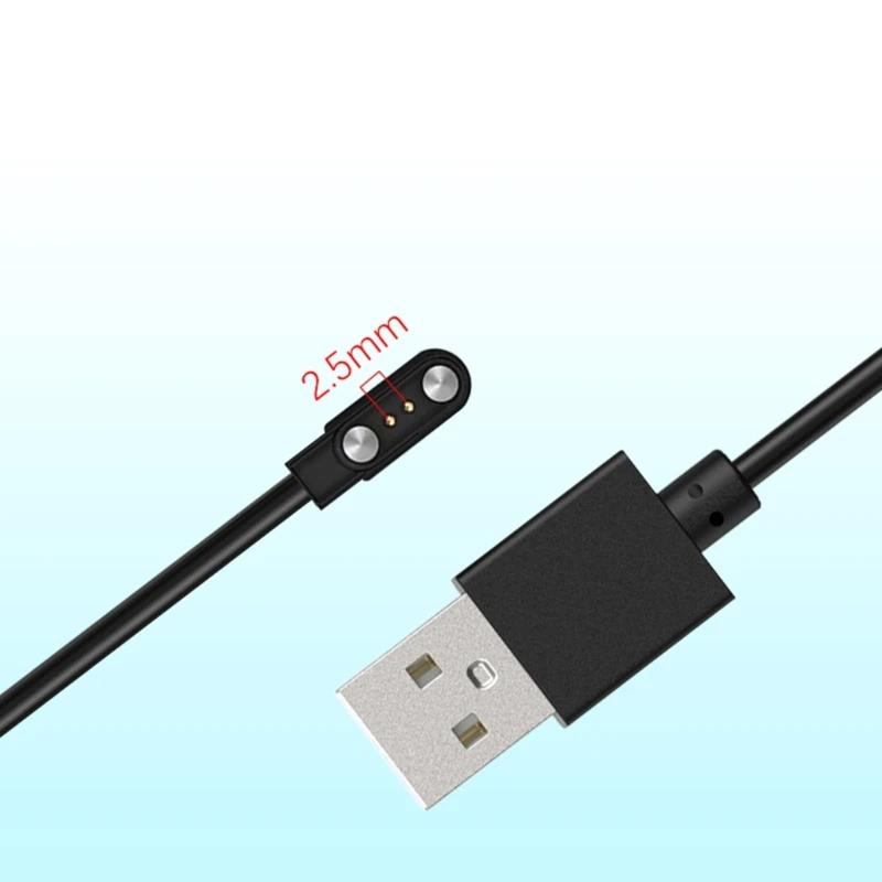 Willful IP68/Willful/SW021/ID205U/ID205S Smartwatch용 자기 USB 충전기 코드용 충전 케이블 교체