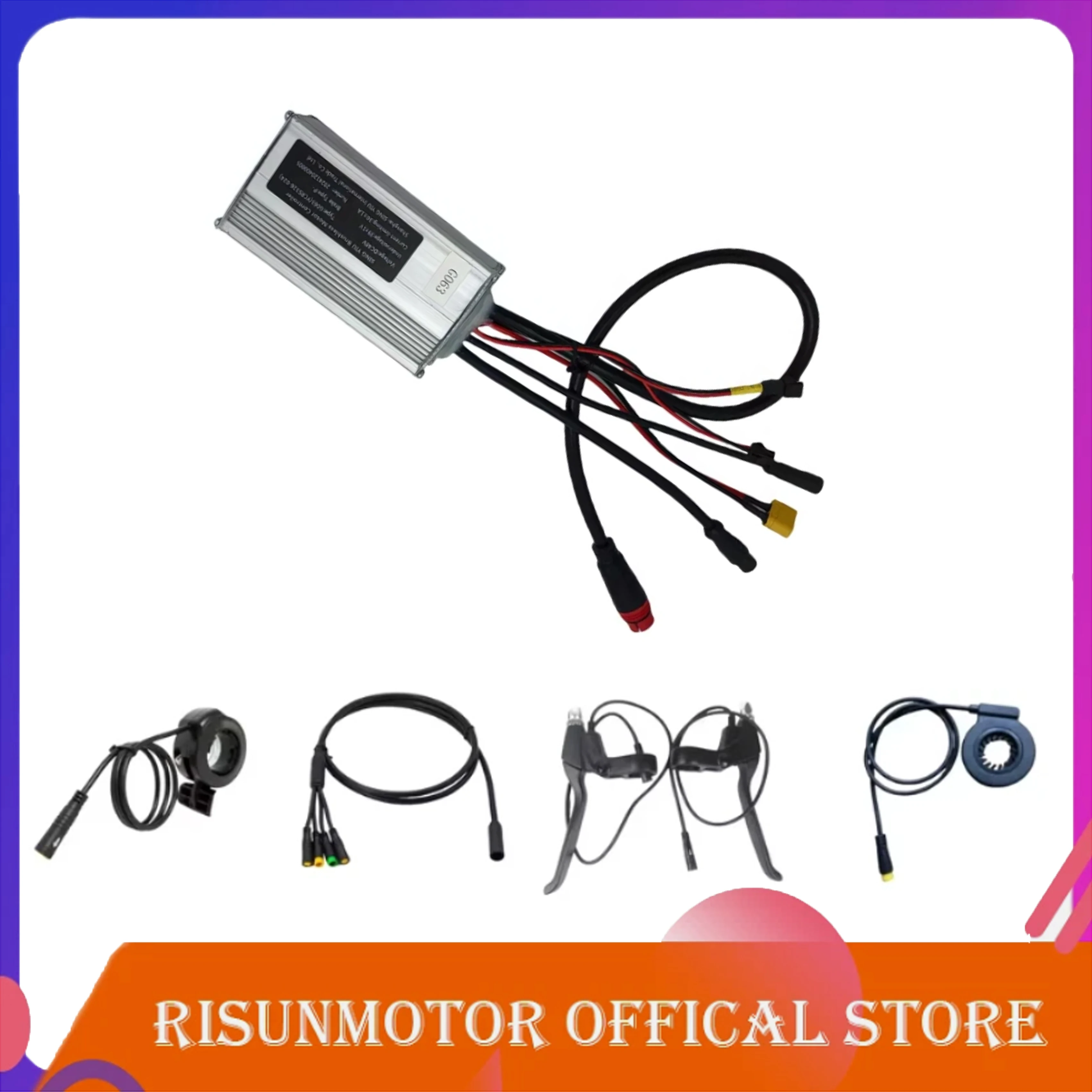 

48V 30A Controller sets for Bafang G063 48V 750W 48V 1000W Hub Motor UART protocol