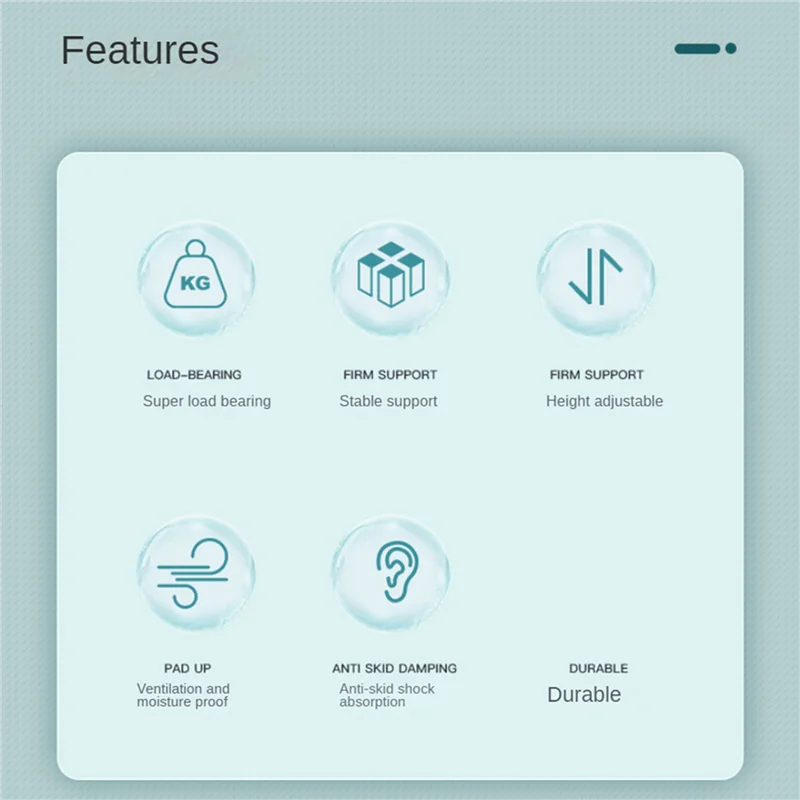 2025-8Pcs Washing Machine Height Increase Pads Anti Pads Silent Skid Raiser Mat Refrigerator Dryer Support Stand 8CM