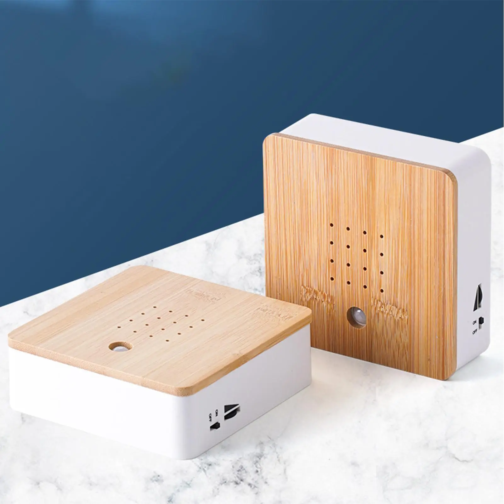 Bird Chirping Sound Box Motion Sensor Singing Bird Box Smart Animal Noise Machine for Bedroom Living Room Fireplace