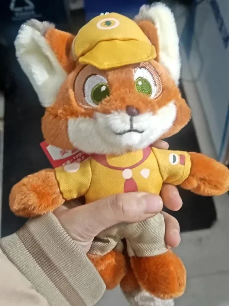 LLavero de peluche de zorro Nick, bolsas, Zootopia, animales de dibujos animados de Disney, muñeco de peluche, adornos colgantes, juguete, regalo de cumpleaños y Navidad