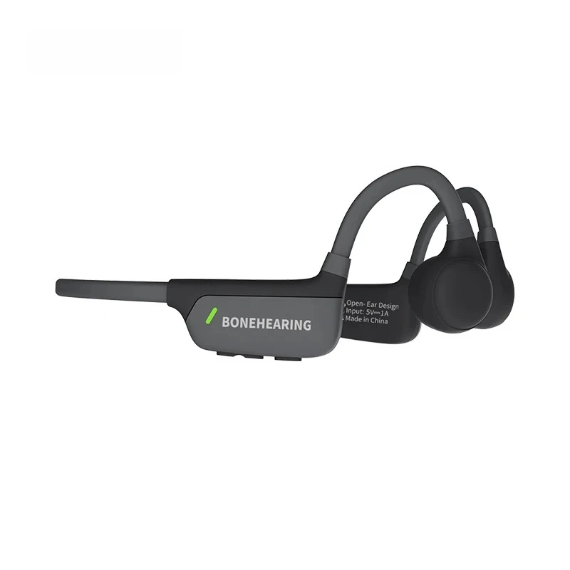 

Newest Noise Cancelling sports Bone Conduction Headphones Hearing Aid IPX5 waterproof wireless headset for hearing impairment