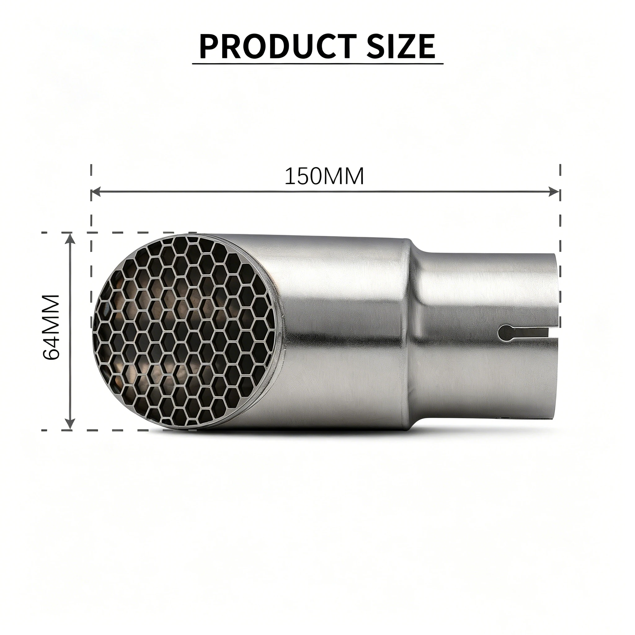 Professional exhaust motorcycle for speed 400 Scrambler 400 Honeycomb muffler suitable For Triumph Speed 400/Scrambler 400X