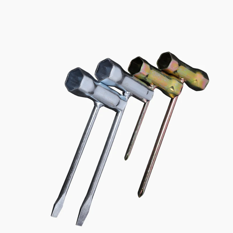 Imagem -02 - Spark Plug Socket Wrench Spanner para Motosserra a Gasolina e Cortador de Escova 13 mm 19 mm Aço Inoxidável