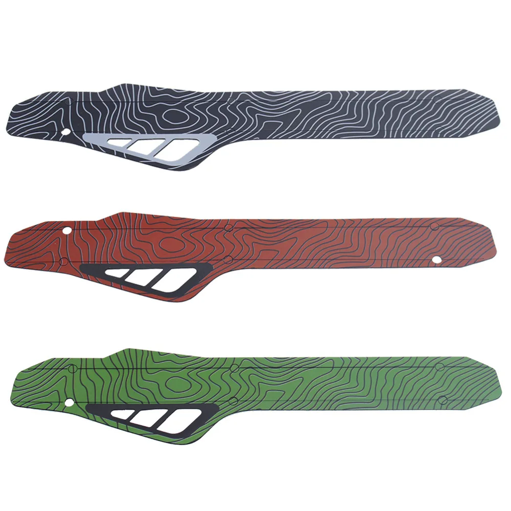 

ENLEE mountain bike chain guard sticker bicycle frame protection plate road folding car chain anti-collision strip riding