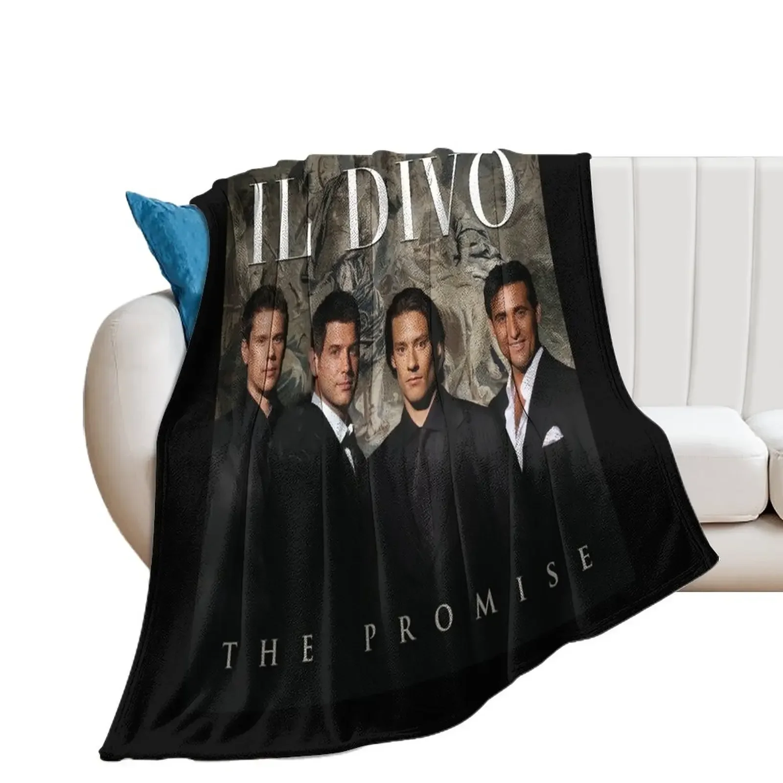 

Il Divo the promise Throw Blanket Thermal Soft Plush Plaid Sleeping Bag Beautifuls Blankets