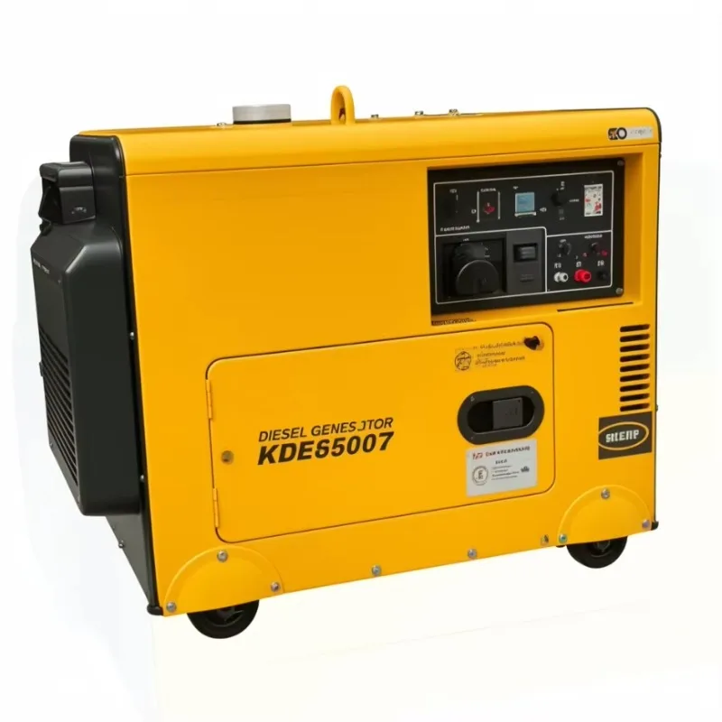 5KW 7KW 10KW Air Cooled Silent Diesel Generator For Home Industrial Emergency Use
