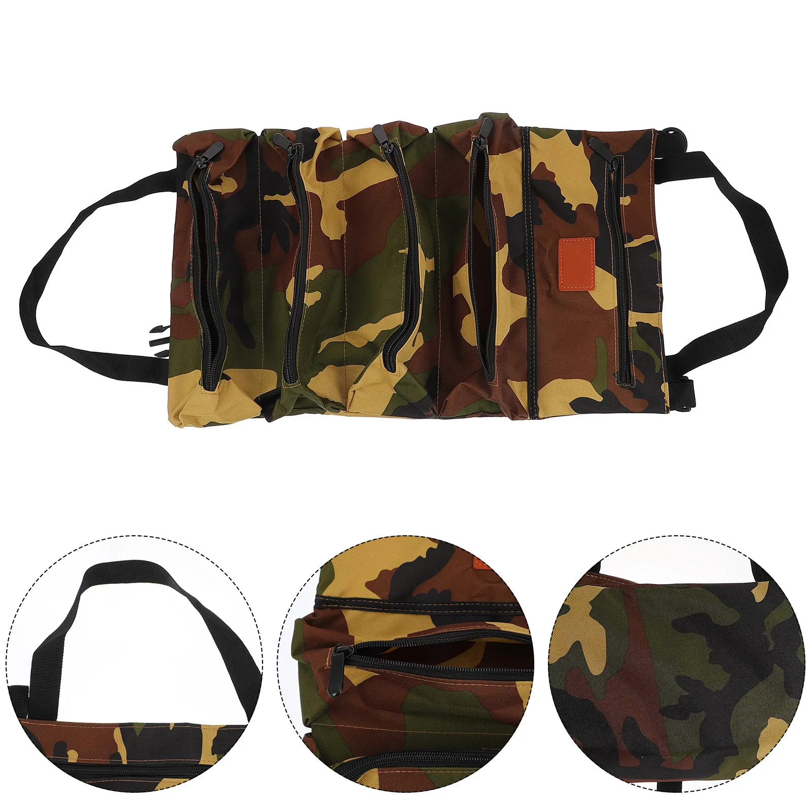 

Многофункциональная сумка-органайзер для инструментов (1 шт.), большая вместимость, для механиков и электриков, с нескользящим плечевым ремнем