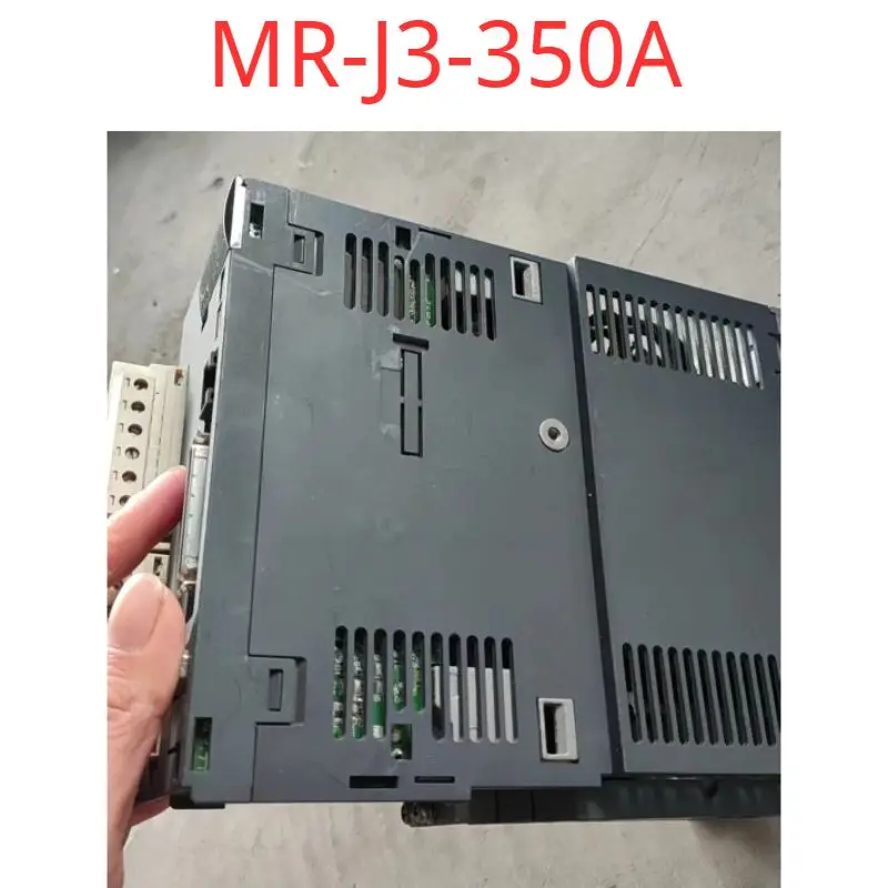 Second-hand test OK Servo driver MR-J3-350A, 3.5KW, function package