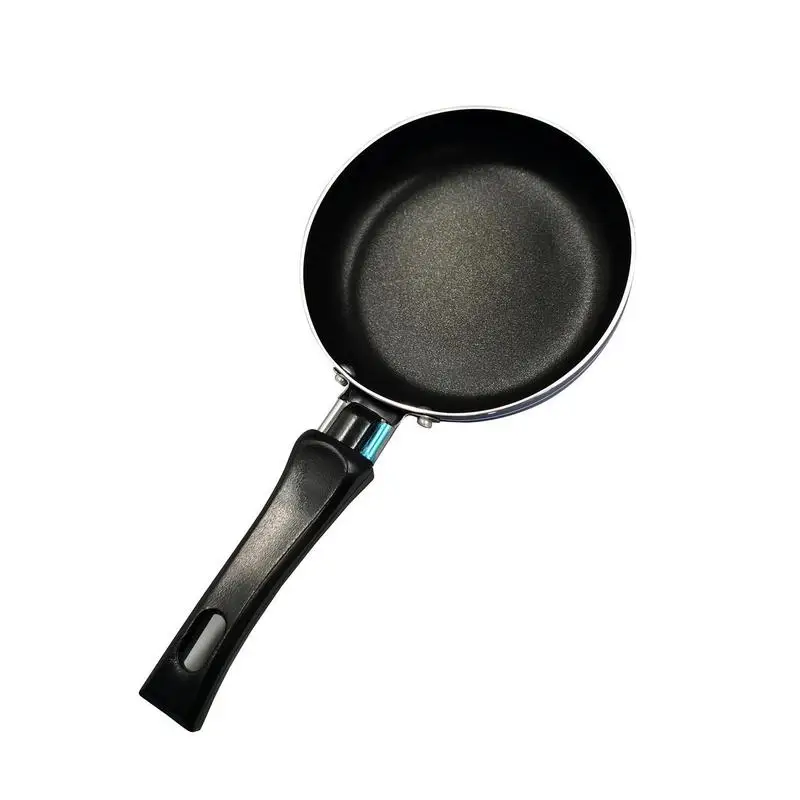 Portable Cast Iron Omelette Pan Non-Stick Omelette Dumpling Divine Hot Frying Pan Breakfast Omelette Pan Mini Small Cooking Eggs