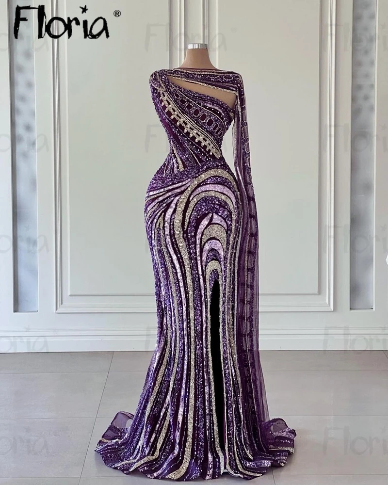 

Abendkleider Luxury Full Colorful Beaded Evening Dress Custom Made Women Long Cape Sleeve Sheath Robe Formal Occasion Dresses