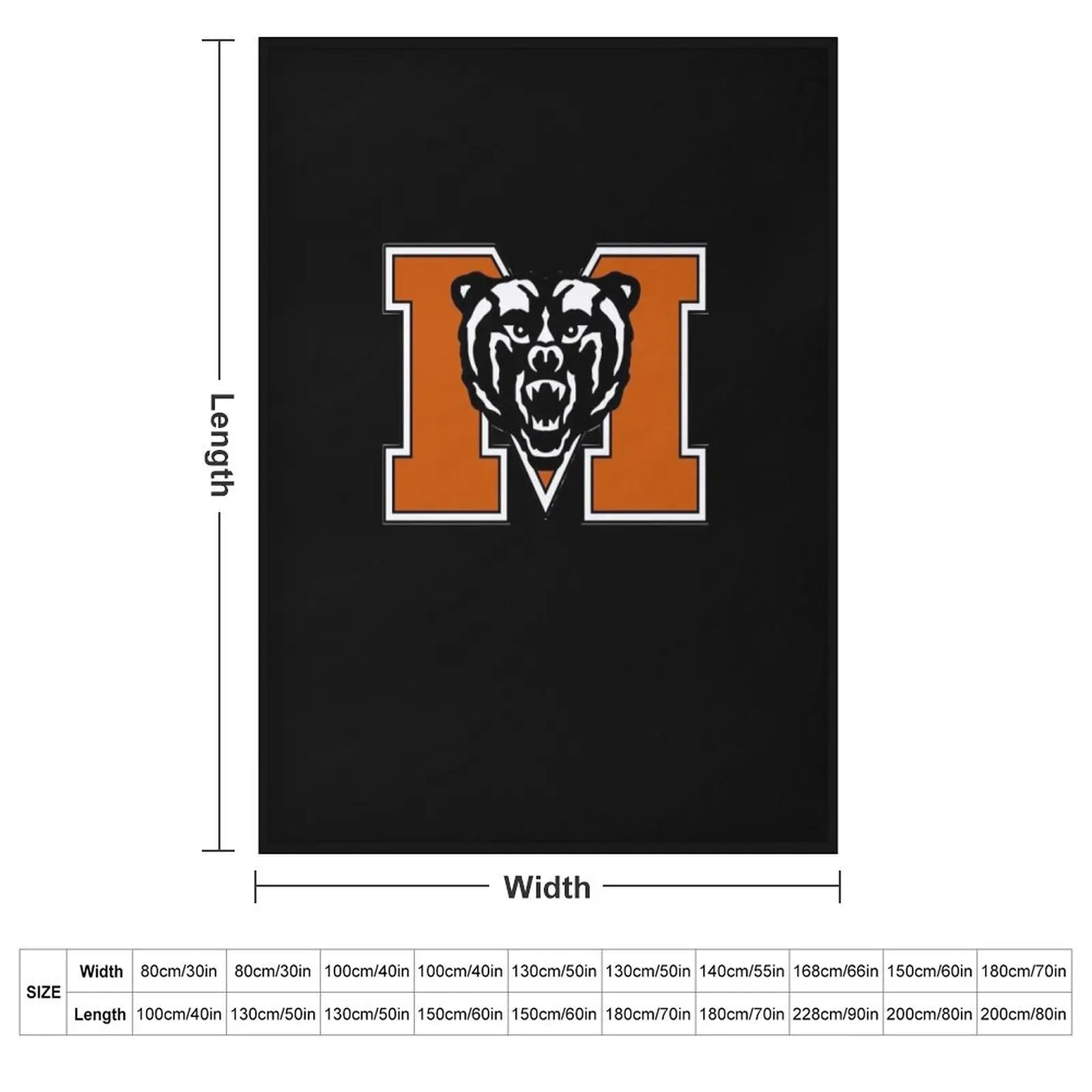 Mercer University Classic T-Shirt Throw Blanket for babies Multi-Purpose Retros Luxury Brand Moving blankets and throws Blankets