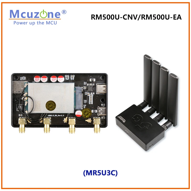 RM500U-CNV,RM500U-EA, Quectel 5G Sub-6 GHz IoT/eMBB module, supports NSA and SA mode 5G/4G/3G, M.2 module