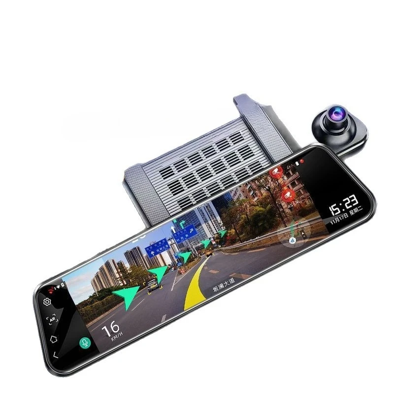 Real-life navigation intelligent voice, automatically update the driving recorder
